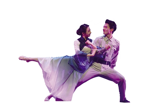 江門大力推進(jìn)文化強(qiáng)市建設(shè)。圖為僑鄉(xiāng)原創(chuàng)舞劇《僑批·家國(guó)》。