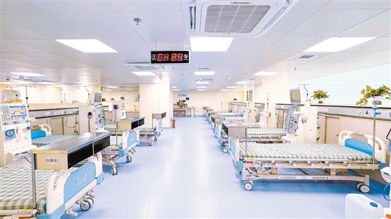 全新的血液凈化中心于2024年12月31日正式啟用。