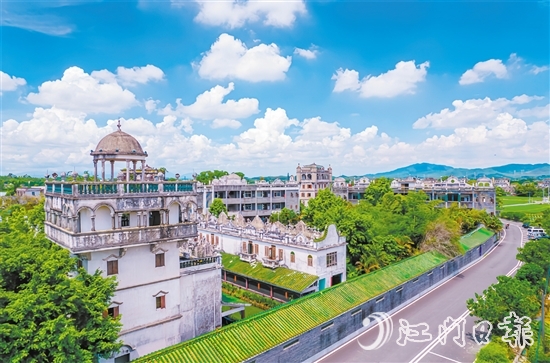 開平鄉(xiāng)村綻放新顏，清潔美麗成為常態(tài)。