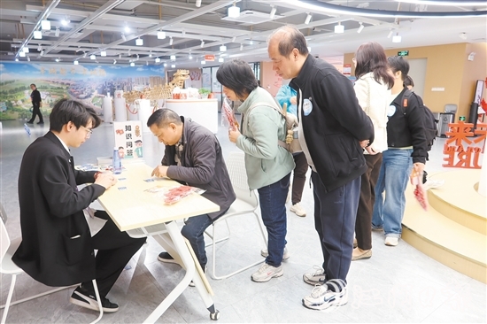 活動中，各位人才參與互動小游戲。