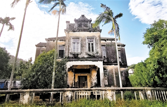 活化前的臺城官步村翹廬1922。