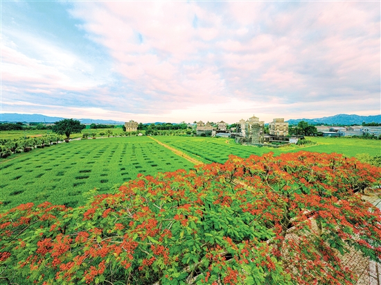 浮月村洋樓。
