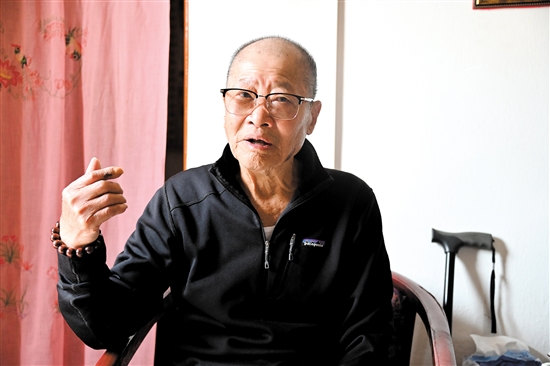 陳宜禧孫子陳永常講述祖父的故事。