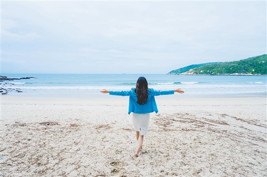 下川島景色優(yōu)美。
