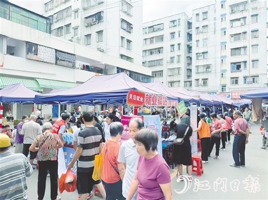 今年，開(kāi)平市各就業(yè)驛站已舉辦多場(chǎng)招聘活動(dòng)。
