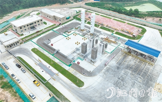 臺山首個天然氣綜合站正式投入運(yùn)行，臺山用氣正式邁入“管道聯(lián)通、雙源保障”的新階段。