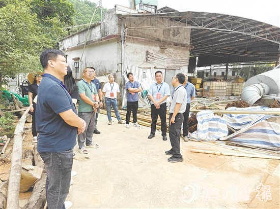 大江鎮(zhèn)人大代表走訪調(diào)研民生實事項目，廣泛收集民意。