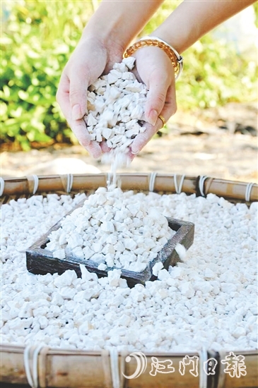 美如華合作社出品的葛粉成功入選第三批“臺山優(yōu)品”名錄。