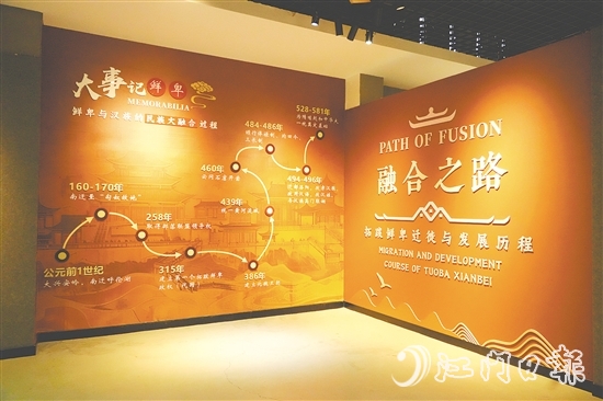 近年來，鶴山高質(zhì)量推進村史館建設(shè)。圖為龍口鎮(zhèn)霄南鮮卑古村落文化館。