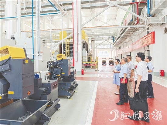 工商銀行江門分行深入企業(yè)調(diào)研，對(duì)接金融需求。