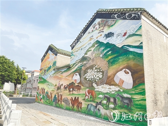 古勞鎮(zhèn)雙橋村推動農(nóng)房風(fēng)貌提升。