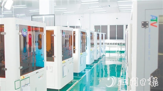 鈞崴電子生產(chǎn)車間。 鈞崴電子生產(chǎn)車間。