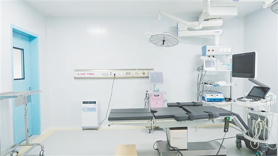 乳腺日間手術(shù)室內(nèi)部。