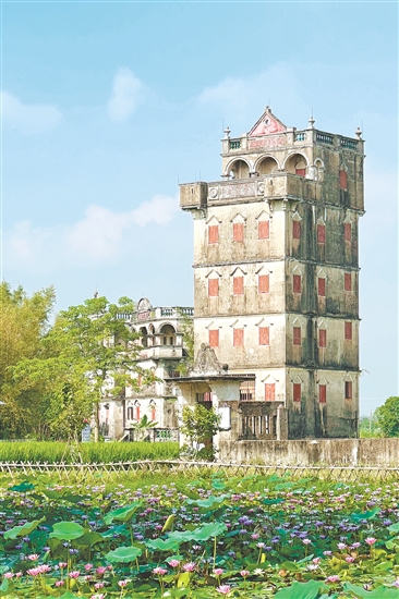 開平碉樓自力村景區(qū)。