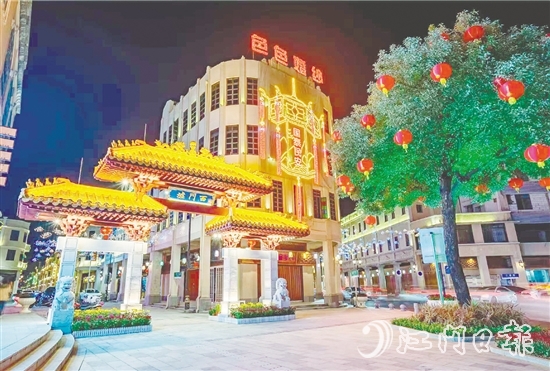 臺(tái)城西門圩充滿了濃郁的僑鄉(xiāng)風(fēng)情，這里的建筑融合了中西方特色。