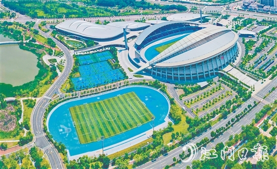 作為“主力場館”，江門體育中心已準備好迎接十五運會。