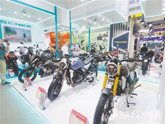 鶴山市已初步形成從關(guān)鍵核心部件到摩托車整車制造的全產(chǎn)業(yè)鏈條。