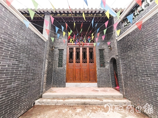 在社會(huì)各界的共同推動(dòng)下，譚鑣故居修繕工程順利完工。