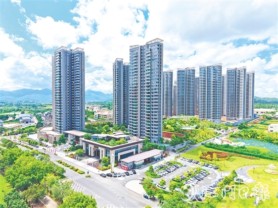 在西湖工業(yè)區(qū)“三舊”改造片區(qū)，一個現(xiàn)代化的高品質(zhì)新居住示范區(qū)正在崛起。