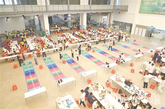 比賽現(xiàn)場(chǎng)。