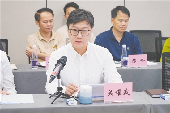 江門(mén)公用事業(yè)集團(tuán)有限公司副總經(jīng)理關(guān)耀武