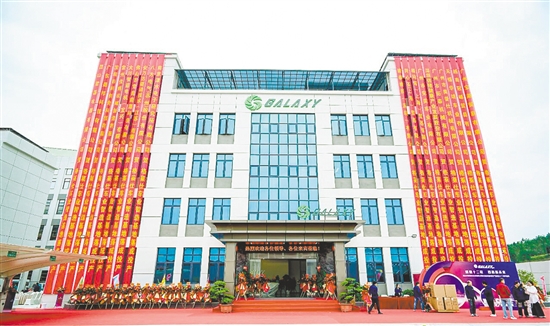 11月18日下午，總投資3億元的鶴山格萊仕智造基地項(xiàng)目正式投產(chǎn)。