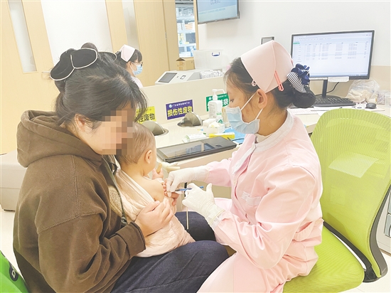 流感疫苗接種現(xiàn)場。