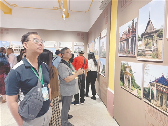 “百年僑韻·筑夢臺山”華僑建筑展覽多元展示僑鄉(xiāng)文化。