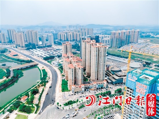 臺(tái)山城區(qū)不斷有新樓盤開(kāi)工建設(shè)，推出市場(chǎng)。