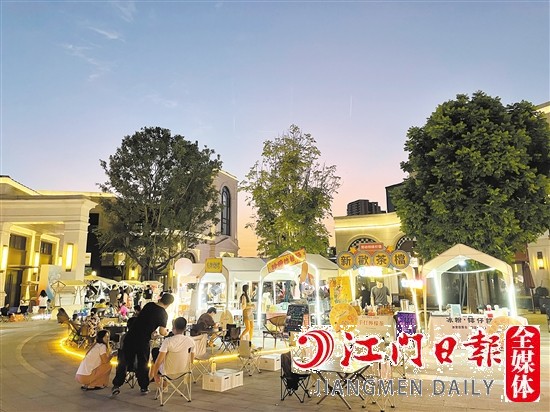 市區(qū)樓盤舉辦市集成了一種潮流。