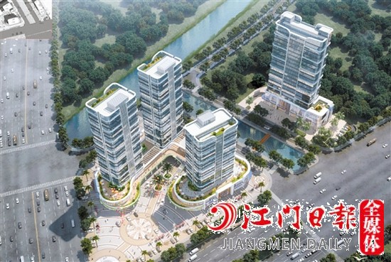 地塊效果圖。