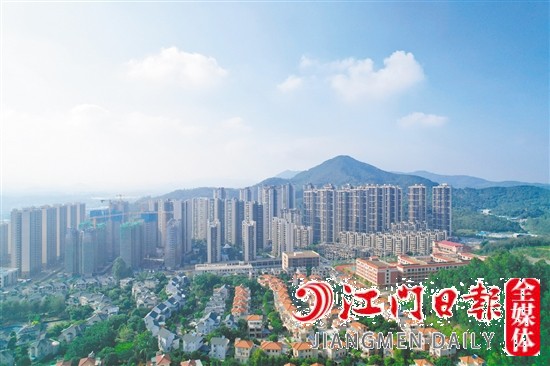 1月江門共賣出3084套一手住宅，群華路板塊樓盤熱銷。