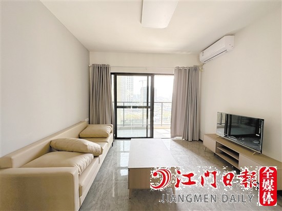 華庭公寓108平方米戶型樣板房。