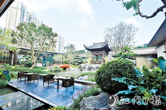 江門保利瑯悅環(huán)境優(yōu)美。