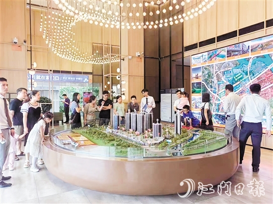 深中通道通車后，江門一些樓盤吸引了不少深圳客。