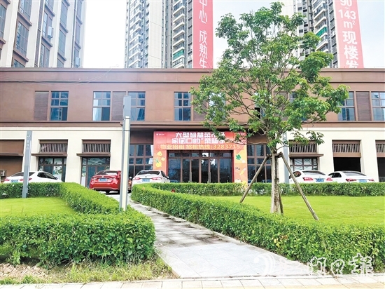 濱江新區(qū)華盛路將迎來第一個肉菜市場。