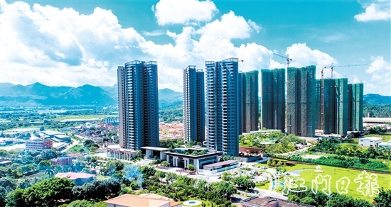 今年上半年，本土房企銷量出色。