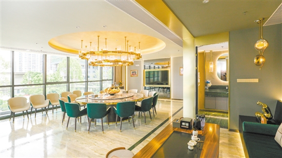 部分縣域樓盤高端大氣上檔次，受購房者青睞。