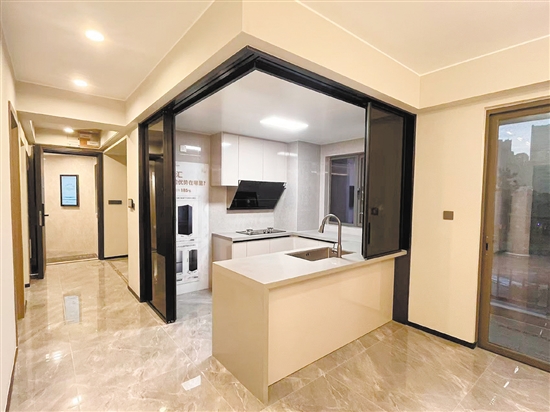 全裝修商品住房讓購房者省時省力。