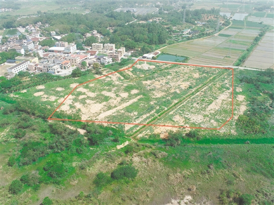 江門市JCR2025-55（臺山07）號地。