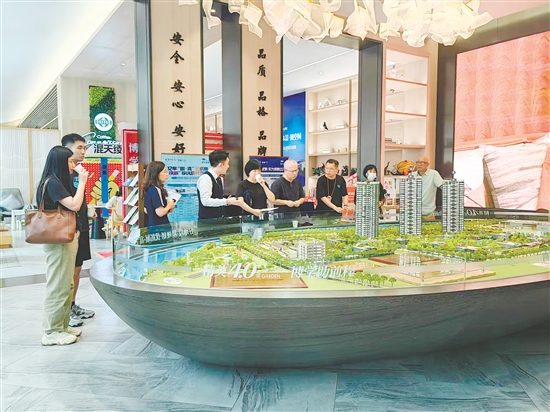 高品質樓盤受消費者青睞。