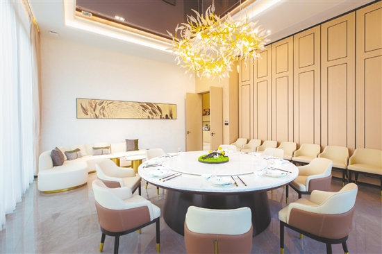 時下許多樓盤的會所配備了私人宴會廳。