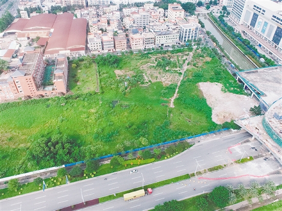 江門市JCR2025-130（江海15）號地實景圖。