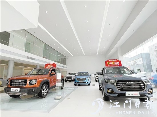 哈弗江門利宏4S店寬敞明亮。