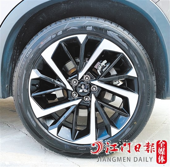 全新歐藍(lán)德配備20英寸大輪轂。