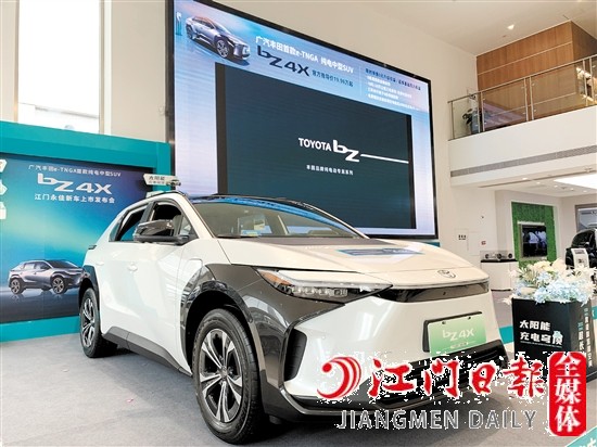 bZ4X外觀霸氣十足。