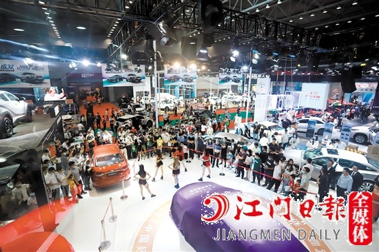 2021年“五一”車展現(xiàn)場。