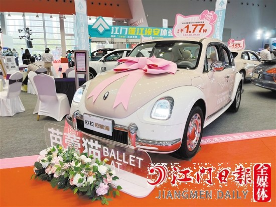 端午節(jié)車展可以看到許多新能源汽車的身影。